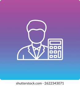 Ícone de vetor do contador. Pode ser usado para impressão, aplicativos móveis e da Web.