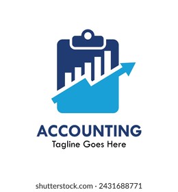 Accounting analysis design template illustration