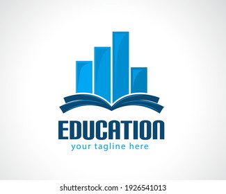 Accounting book logo symbol design illustration inspiration