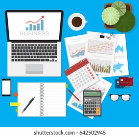 Accounting concept. 