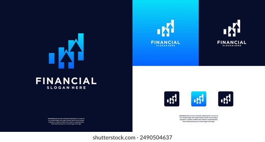 Accounting and financial logo design inspiration