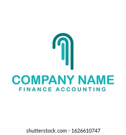 Accounting & Financial Logo, Design Template Vector Icon.