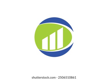 Accounting Financial logo design, Vector design template