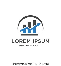 accounting financial logo vector graphic abstract download