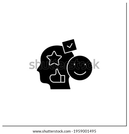 Accounting goodwill glyph icon. Intangible asset. Buyer acquires an existing business.Benevolence. Asset management concept.Filled flat sign. Isolated silhouette vector illustration