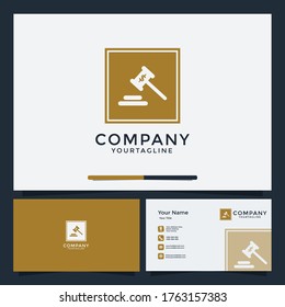 accounting hummer logo with business card