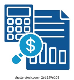 Elemento De Ícone De Contabilidade Para Design
