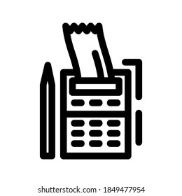accounting icon or logo isolated sign symbol vector illustration - high quality black style vector icons
