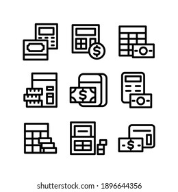 accounting icon or logo isolated sign symbol vector illustration - Collection of high quality black style vector icons
