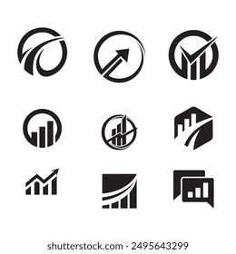 Accounting icon set. Containing financial statement, accountant, financial audit, invoice, tax calculator, business firm, tax return, income and balance sheet icons. Solid icon collection