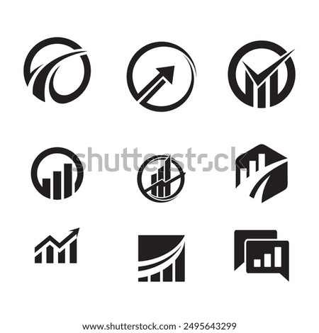 Accounting icon set. Containing financial statement, accountant, financial audit, invoice, tax calculator, business firm, tax return, income and balance sheet icons. Solid icon collection