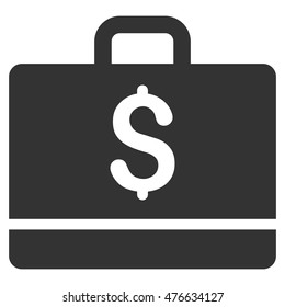 Accounting icon. Vector style is flat iconic symbol with rounded angles, gray color, white background.