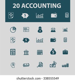 iconos de contabilidad