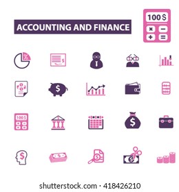 accounting icons
