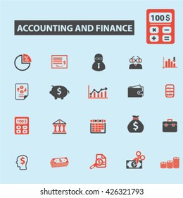 iconos de contabilidad
