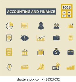 iconos de contabilidad
