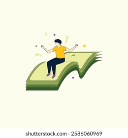 Accounting Illustration for design needs, Landing Pages, Animation, Apps, Presentations, Content Creator and other Promotions