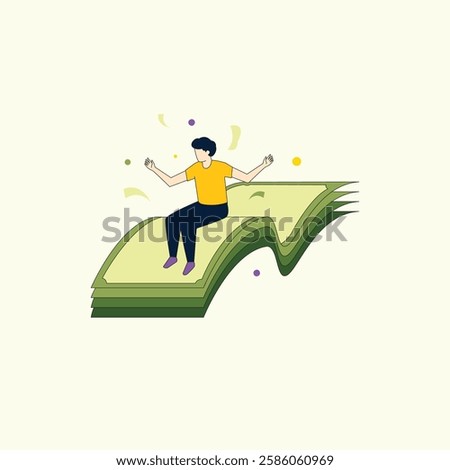 Accounting Illustration for design needs, Landing Pages, Animation, Apps, Presentations, Content Creator and other Promotions