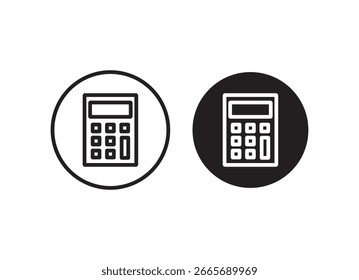 Conjunto de Ilustraciones vectoriales de iconos de línea de contabilidad. Conjunto de iconos de Vector de vista general en estilo sólido