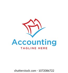 accounting logo design template