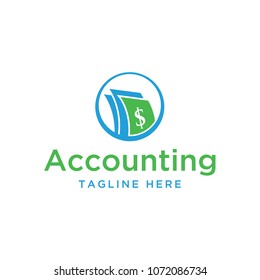 accounting logo design template