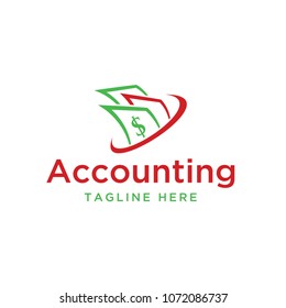 accounting logo design template