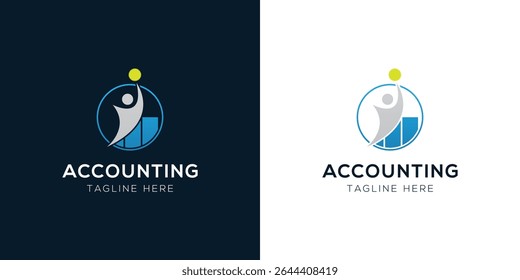 Accounting Logo Design Templates Set | Finance, Tax, Business, and Audit Icon Concepts
