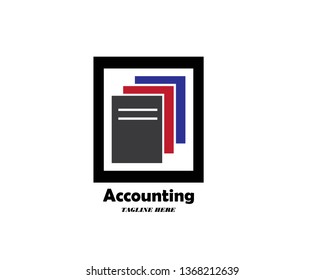 Accounting logo design - Vector
