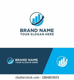 Vector de plantillas de diseño de logotipo de contabilidad