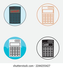 accounting logo vector illustrations design icon template