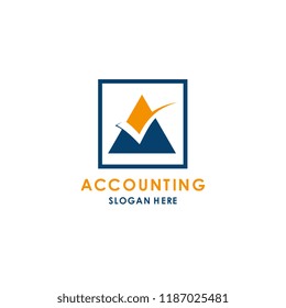 Accounting management logo design
