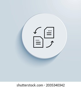 Accounting Operations icon vector design