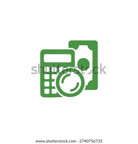 Accounting Report and Financial Statement Icon
