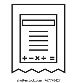 accounting report icon