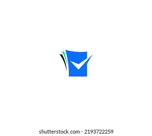 logotipo de servicios de contabilidad Plantilla vectorial Resumen Símbolo de monograma