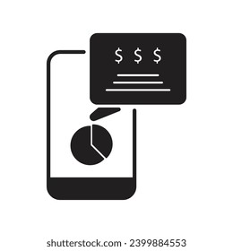 Juego de cuentas de iconos web en estilo de línea. Iconos de contabilidad y auditoría para aplicaciones web y móviles. Conteniendo informe financiero y factura, declaración de impuestos, contabilidad, auditoría, inspección.icono de relleno negro, ...	