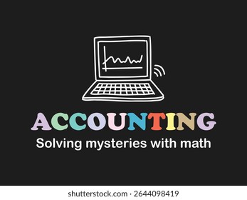 Accounting solving mysteries with math t shirt t shirt funny accounting humor tee