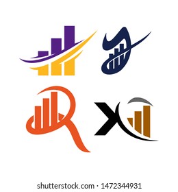 Accounting Tax Financial Business Logo Design Template Vector