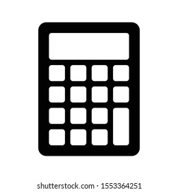 accounting Vector Glyph flat icon