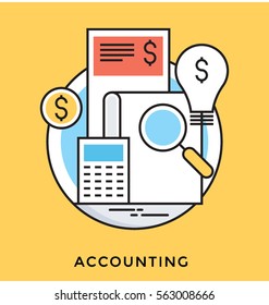 Accounting Vector Icon