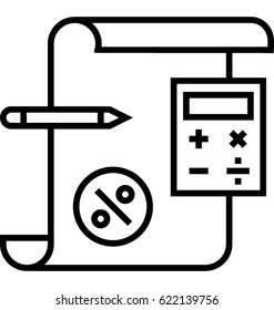 Accounting Vector Icon