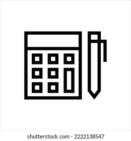 Accounting vector icon symbol design
