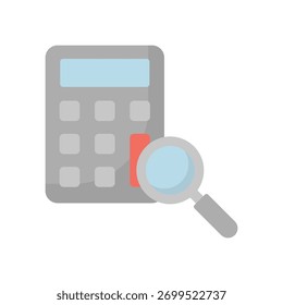 Accounting Vector Icon which can easily modify or edit
