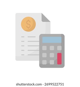 Icono de Vector contable que puede modificar o editar fácilmente
