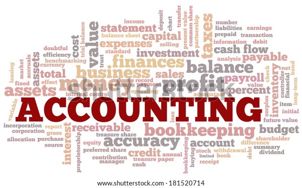 Accounting Word Cloud Word Bubble Tags Stock Vector (Royalty Free ...