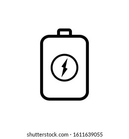 accu battery icon design vector template