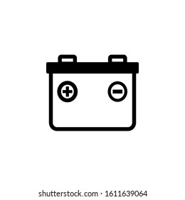 accu battery icon design vector template