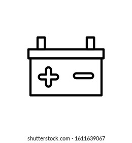 accu battery icon design vector template