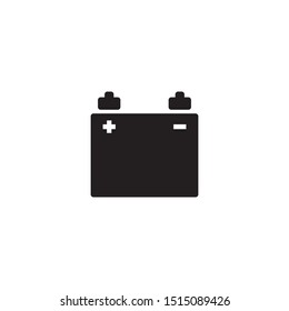 accu battery icon vector symbol template