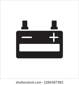 accu battery line new vector icon